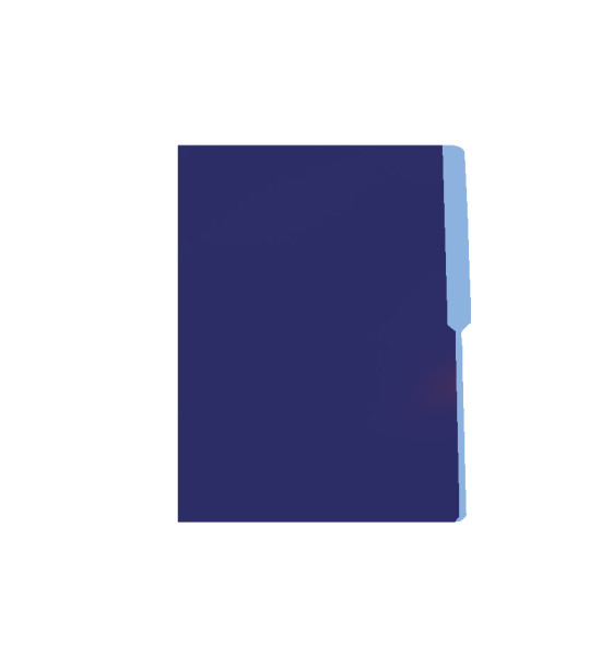 Folder de Color, Tamaño Carta, 135 gsm, Azul Marino,  Unidad